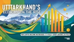 Uttarakhand’s Economy on the Rise: Per Capita Income Increases 17-Fold, GSDP Grows 24-Fold