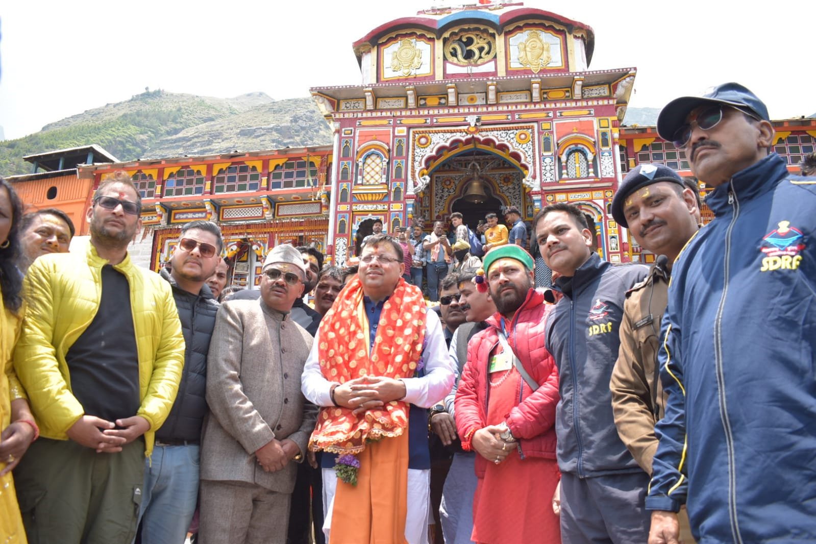 CM Dhami: Morning Walk in Bharadisain with Officials, Reviews Feedback on Badrinath Master Plan